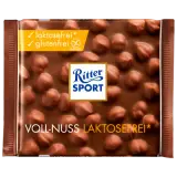 Ritter Sport Schokolade Voll-Nuss laktosefrei 100g