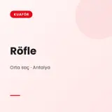 Röfle Orta saç · Antalya