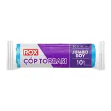 Rox Çöp Torbası Jumbo Boy 80x110cm 10’lu