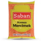 Saban Kırmızı Mercimek 2,5 kg