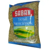 Saban Yeşil Mercimek 1 kg