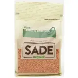 Sade Organik Kırmızı Mercimek 1 kg