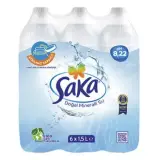 Saka Doğal Mineralli Su 6x1,5 L