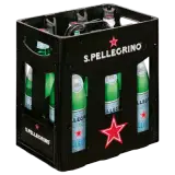 San Pellegrino Mineralwasser Sprudel 6x1l