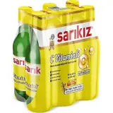 Sarıkız Limon Aromalı C Vitaminli Maden Suyu 6x200 ml