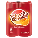 Schwip Schwap Cola & Orange 4x0,33l