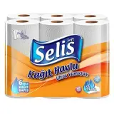 Selis Çift Katlı Kağıt Havlu 6 Adet