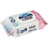 Selis Kapaklı Islak Havlu 100'lü 100 Adet