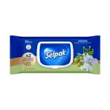 Selpak Organik Bambu & Zeytinyağı Özlü Islak Mendil 50 Adet