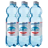 Silberquelle Mineralwasser prickelnd 6x1,5l
