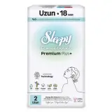 Sleepy Bio Natural Süper Eco Uzun 18 Adet