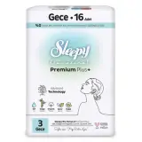 Sleepy Bio Süper Eco Gece Hijyenik Ped 16 Adet