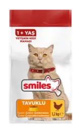 Smiles Tavuklu Yetişkin Kedi Maması 1,2 Kg