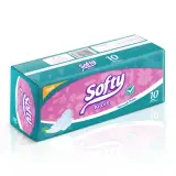 Softy Klasik Ped Kanatlı Normal 10 Adet