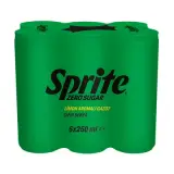 Sprite Zero Gazlı İçecek Gazoz 6x250 ml