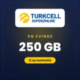 Superbox 5G Evinde 250 GB 12 ay taahhütlü