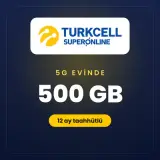 Superbox 5G Evinde 500 GB 12 ay taahhütlü