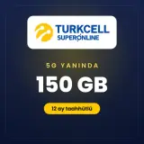 Superbox 5G Yanında 150 GB 12 ay taahhütlü
