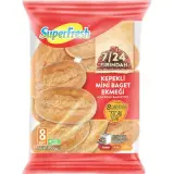Superfresh 7/24 Fırından Kepekli Mini Baget 300 g