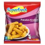 Superfresh Dondurulmuş Patates Kroket 450 g
