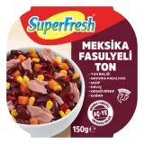 SuperFresh Meksika Fasulyeli Ton Balıklı Salata 150 g