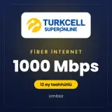 Superonline Fiber 1000 Mbps 12 ay taahhütlü