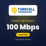 Superonline Kablo İnternet 100 Mbps'ye kadar taahhütsüz