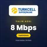 Superonline Yalın ADSL 8 Mbps'ye kadar taahhütsüz