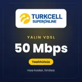 Superonline Yalın VDSL 50 Mbps'ye kadar taahhütsüz