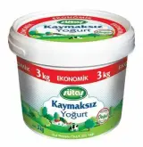 Sütaş Kaymaksız Kova Yoğurt 3 kg