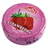 Takita Çilek Aromalı Şekersiz Tablet Şeker 12 g