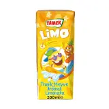 Tamek Limo Tropik Meyveli Limonata 200 ml