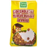 Tarım Kredi Sade Çikolatalı Mısır Ve Buğday Gevreği 450 g