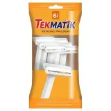 Tekmatik Tek Bıçak Tıraş Bıçağı 6 Adet