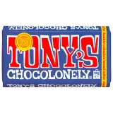 Tony's Chocolonely dunkle Vollmilchschokolade Brezel-Toffee 90g