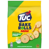 Tuc Mini Bake Rolls Sour Cream & Onion 150g