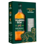 Tullamore D.E.W. Irish Whiskey mit Longdrinkglas 0,7l