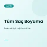 Tüm Saç Boyama İstanbul Şişli · eğitim salonu