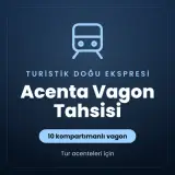 Turistik Doğu Ekspresi Acenta Vagon Tahsisi Ankara → Kars, düşük dönem