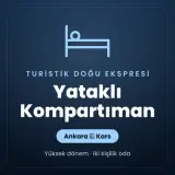 Turistik Doğu Ekspresi Yataklı Kompartıman Ankara → Kars, yüksek dönem