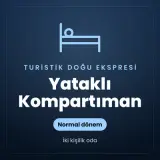 Turistik Doğu Ekspresi Yataklı Kompartıman Normal dönem