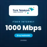 Türk Telekom Evde İnternet 1000 Mbps 18 ay taahhütlü