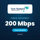 Türk Telekom Evde İnternet 200 Mbps 12 ay taahhütlü