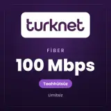 TurkNet Fiber 100 Mbps taahhütsüz