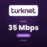 TurkNet İnternet 35 Mbps'ye kadar taahhütsüz