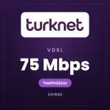 TurkNet İnternet 75 Mbps'ye kadar taahhütsüz
