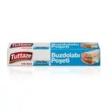 Tuttaze Buzdolabı Poşeti Orta Boy 100 Adet