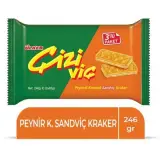 Ülker Çiziviç Peynirli Sandviç Kraker 3x82 g