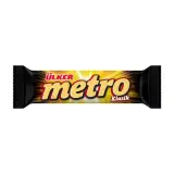 Ülker Metro Sütlü Çikolata Kaplamalı Karamel Nugalı Bar 36 g