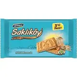 Ülker Saklıköy Sütlü Kremalı Bisküvi 3x88 g